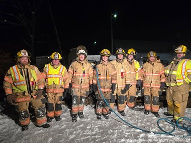 Lafayette Fire Conducts Winter Vehicle Extrication Drill