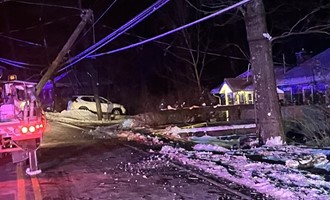 Hampton Township Fire Responds to MVC on Fairview Ave