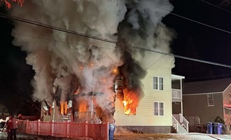 Early-Morning Fire Destroys Liberty Street Apartment Building in Swanton