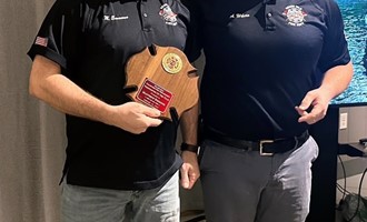 Firefighter Matthew Emmons Named 2025 Firefighter of the Year by Grand Isle Fire