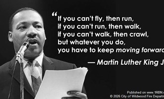 City of Wildwood Fire Department Honors the Life and Legacy of Dr. Martin Luther King Jr.