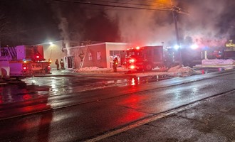Newburgh Deli Goes Up in Flames