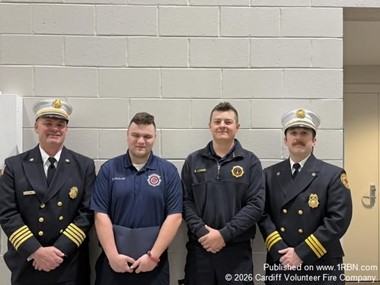 Cardiff Firefighter Completes Firefighter I Training