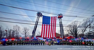Wayne Fire Companies Honor Ex-Chief William “Butts” Butler