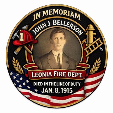 Remembering Firefighter John J. Bellerson, LODD January 8, 1915
