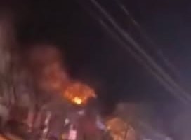 Engine 1612 Assists at Mount Holly House Fire