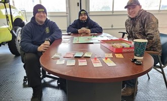Star Cross Firefighters Staff Station Through Winter Storm