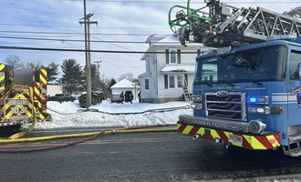 Multi-Agency Response Contained Dwelling Fire on Hurffville Crosskeys Road