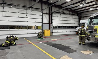 Brooklawn Fire Company Conducts Hose and SCBA Training