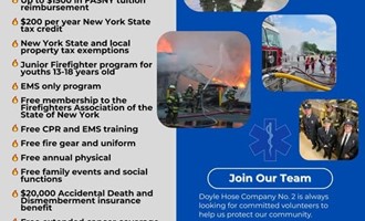 Doyle Volunteer Hose Company No. 2 Launches Recruitment Push