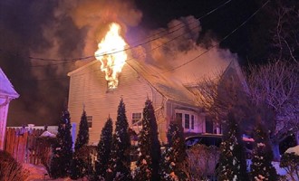 Dumont Firefighters Provide Mutual Aid at Bergenfield House Fire