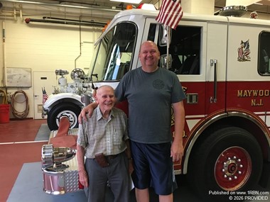 MAYWOOD FIREFIGHTER GEORGE STEGER WAS AN AMERICAN HERO