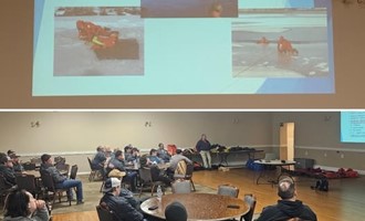 Winter Rescue Training Conducted by Hammonton Fire Department
