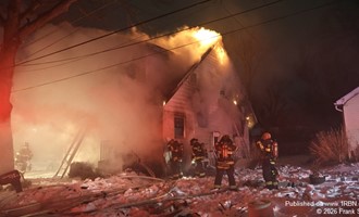 Cherry Hill Firefighters Battle Smoky, Sub Freezing Fatal Dwelling Fire