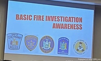 Coeymans Hollow Firefighters Host Fire Investigation Training