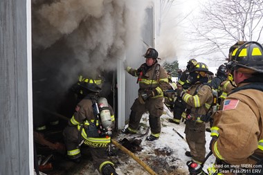 Southern Maine Crews Train at Donated Structure
