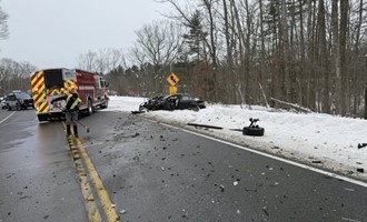 Two Drivers Extricated After Head-On Crash on Route 236 in South Berwick
