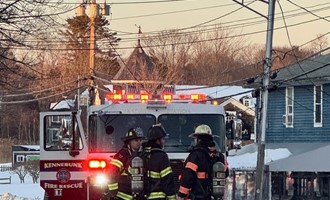 Kennebunk Fire Rescue Assists at Working Fire in Kennebunkport