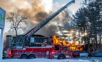 4th Alarm Fire, Gas Explosion Destroys Amherst Street Building in Nashua
