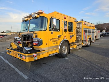 Rescue Engine 31 of the Western Salisbury Fire Company