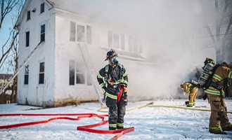 Working Vacant House Fire, Upper Frederick