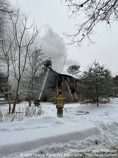 Providence Canteen Provides Services During Third Alarm Fire