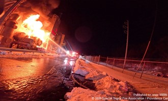 East Providence Fire Responds to Industrial Fire on January 30