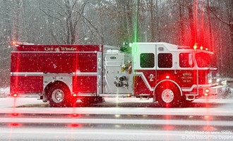 Winder Fire Department Prepares for Winter Weather, Urges Residents to Take Safety Precautions