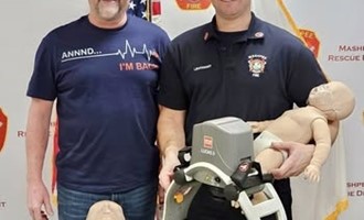 Station 2 Crew Recognized One Year After Medical Call