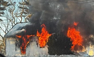 Mutual Aid Supports Warren Fireground