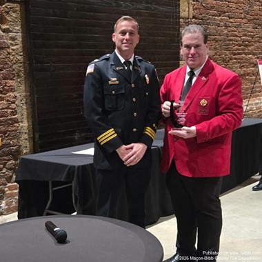 Chief Michael Stone Honored as Georgia Company Officer of the Year