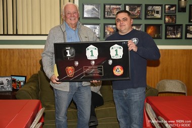 Bogota Firefighter Charlie Bestafka & Captain Danny Klima