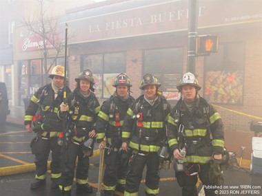 Members of the Kearny Fire Department