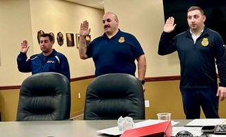 Bay Shore Fire Department Swears In Chiefs for the New Year