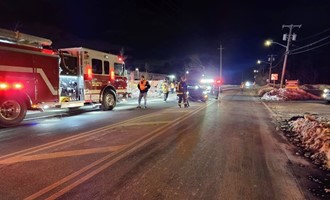 Bellport Fire Department Responds to Late-Night MVA