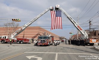 Camden Fire Department Honors its Fallen Brother from Tragic LODD