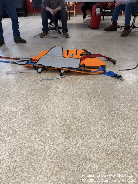 Wilton Fire Conducts Ropes and Rescue Training