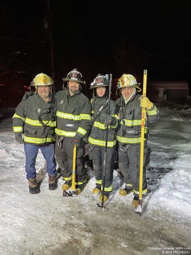 2 brothers and their sons in Great Bend Fire Dept.