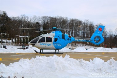 Geisinger Health System receives brand new helicopter