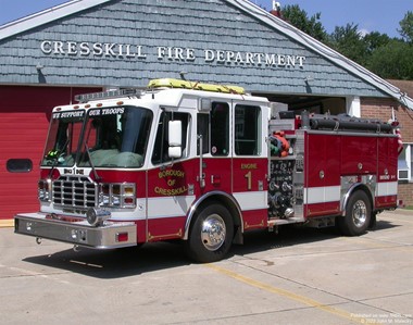 Trucks from Bergen and Hudson Counties