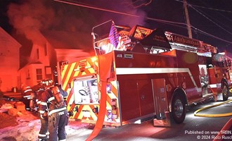 Ashburnham battles 3 alarm house fire
