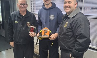 St. Marys Firefighter Completes Probationary Year