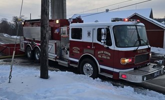 Blue Knob Volunteer Fire Department Assists at Second-Alarm Fire in Bedford County
