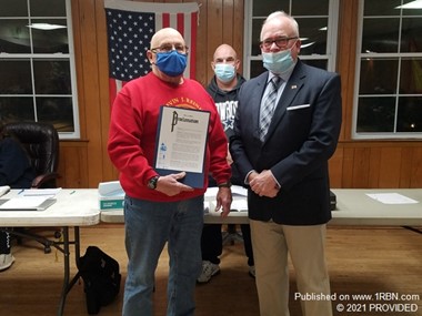 W. Thomas Kross - Celebrating 50 years of service with the South Amboy FD