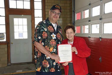 Waltham Firefighter Nelson Aviles retires