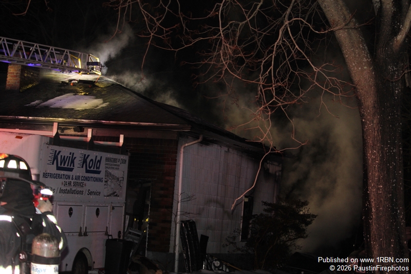 Working Fire in Wading River Quickly Brought Under Control