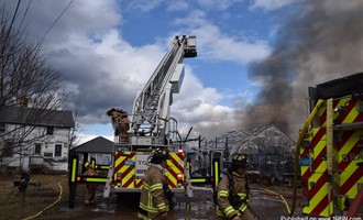 4 Alarm Fire Destroys Retail Store of Family Farm