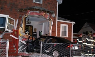 Car Smashes Into Brockton House