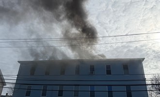 Pets Rescued at 2 Alarm Fire