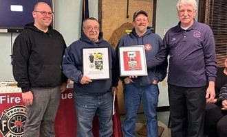 Barnet Fire and Rescue Honors Assistant Chief David Shields for 50 Years of Dedicated Service